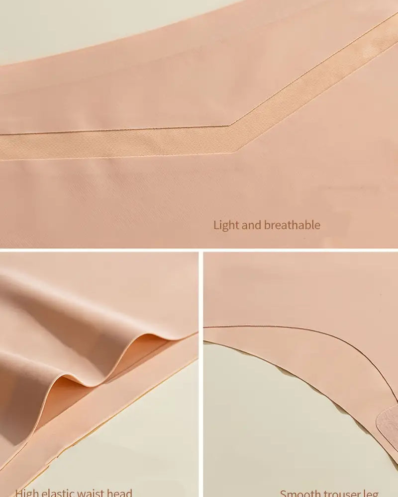 5 units Pack - Seamless Ice Silk Thong – Mid-Rise, Sexy & Minimalist