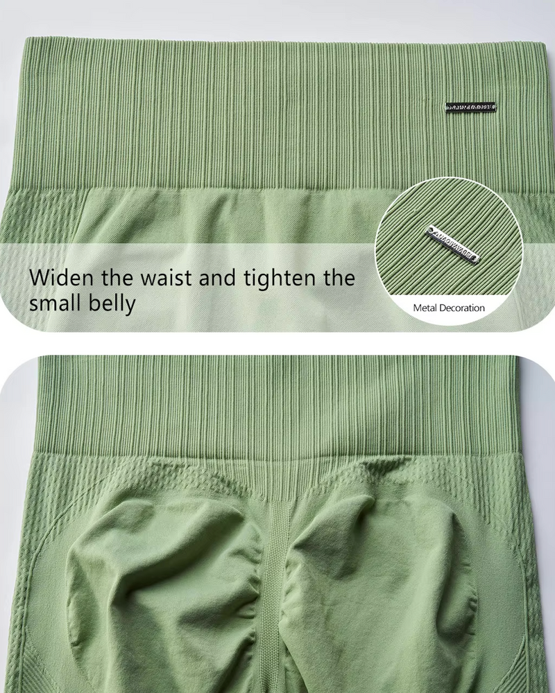 Two pieces Set - High Rise Seamless Lifting