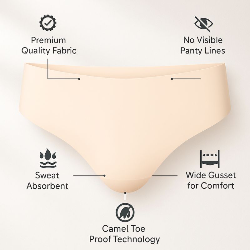 Invisible Camel Toe Thong