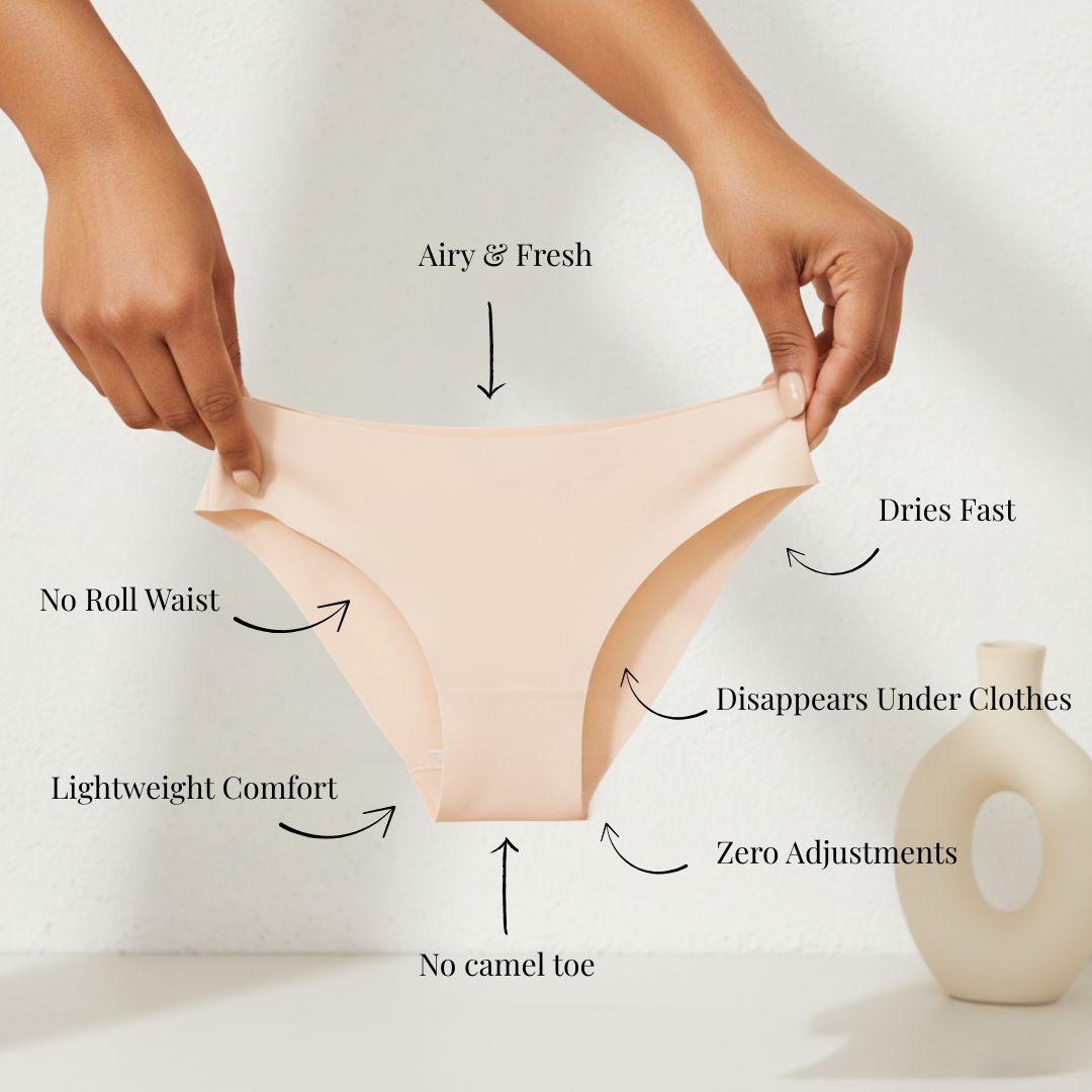 Seamless Camel Toe Thongs Pack